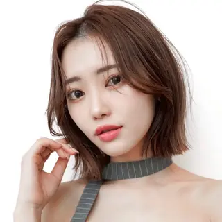 ミディアム 渋谷ボブ/レイヤー ボブ田中航平のヘアスタイル