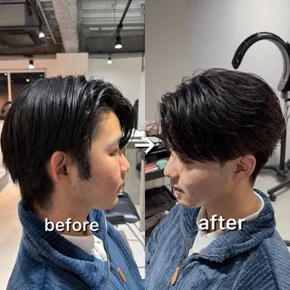 ショート メンズ Dover中野✂︎ メンズ美容師島村祐輝のヘアスタイル