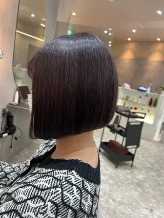 ショート 艶カラー💎 髪質改善🎈アトワのヘアスタイル