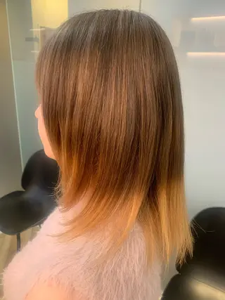 ミディアム カラー 大人ヘア✨髪質改善 ✨ショート＊今泉のヘアスタイル