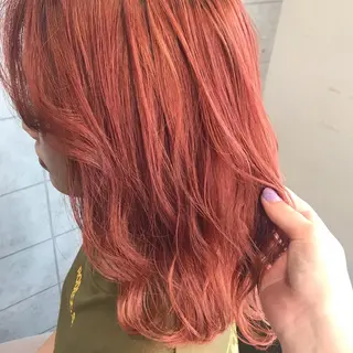 ミディアム カラー ヘアアレンジ knock【ノック】所属・烏丸韓国ヘア🇰🇷 ayaka🎀のヘアスタイル