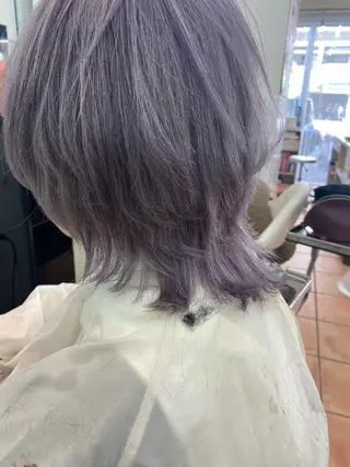 ミディアム カラー特化 横川　翔希のヘアスタイル