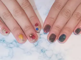 ネイル LUKE所属・もとまつ さちこのネイルデザイン