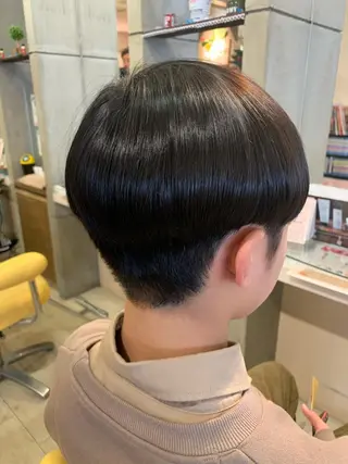 ショート メンズ 加藤 実穂のヘアスタイル