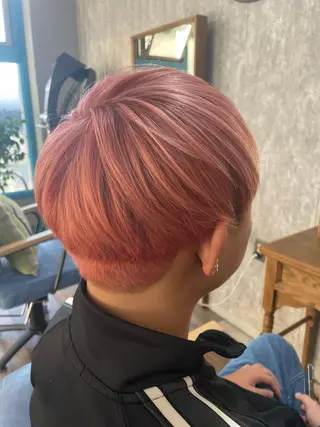 ショート カラー メンズ hairs Berry豊津所属・hairsBerry 豊津店のヘアスタイル