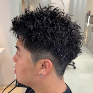 パーマ メンズ STAND博多所属・⛽️STAND 博多⛽️のヘアスタイル