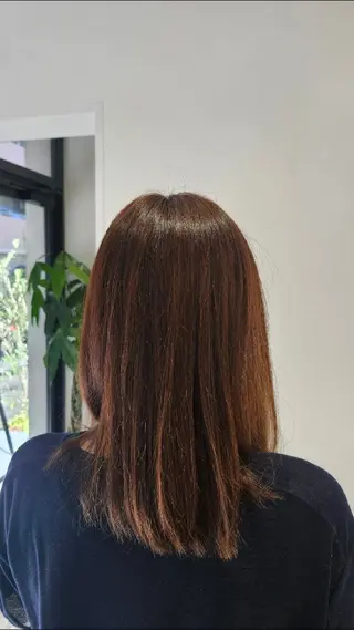 ミディアム カラーモデル募集中✨ 　ヒラノ スズカのヘアスタイル