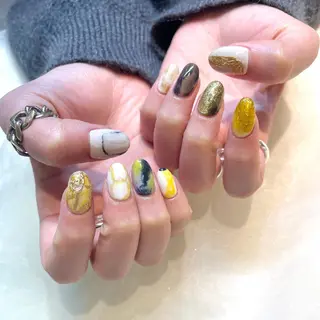 ネイル 新井 ひなののネイルデザイン