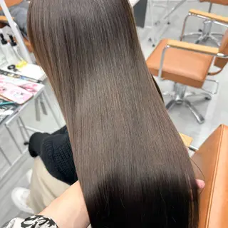 ロング カラー ヘアアレンジ ブリーチなしカラー /ベージュ/安形翔のヘアスタイル