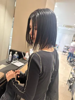 ショート カラー パーマ ヘアアレンジ VIVIE【ヴィヴィ】所属・髪質改善/韓国風 レイヤー/田村祐樹のヘアスタイル