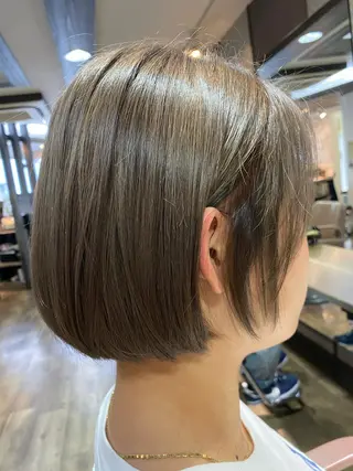 ショート カラー pep所属・pep natsumiのヘアスタイル