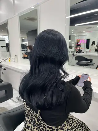 カラー ブリーチなし透明感 💗RYOTAのヘアスタイル