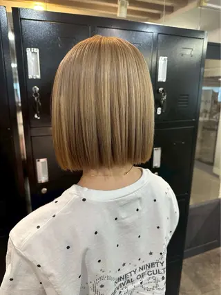 ミディアム カラー トップスタイリスト 👑田添幹宜のヘアスタイル