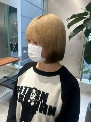 ショート 透明感ハイトーン/ レイヤー/セイナのマツエク・マツパデザイン