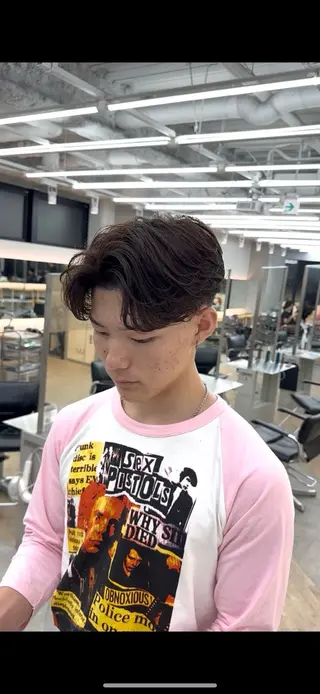 パーマ メンズ fifth 栄　メンズサロン所属・🔥メンズパーマ職人 fifth🔥りょうのヘアスタイル