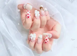 ネイル ETERNA Nail 銀座店【パラジェル/フィルイン/チップ長さだし/マグネット/ニュアンス】所属・ア カリのネイルデザイン