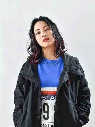 ミディアム カラー 房川 尚人のヘアスタイル