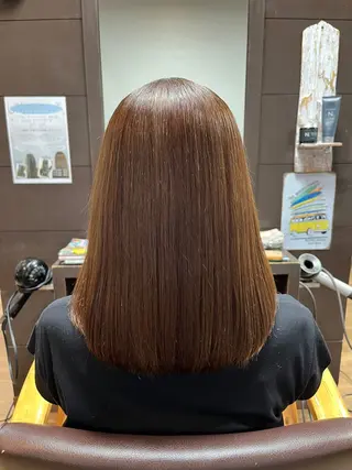 ミディアム カラー hair mission rodeo所属・縮毛矯正/髪質改善 》YUMEKIのヘアスタイル