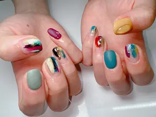 ネイル Nail Salon L'arc所属・💊大阪/心斎橋 moni🧠のネイルデザイン