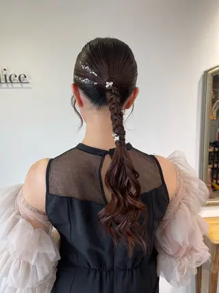 ロング ヘアアレンジ Felice Erikaのヘアスタイル