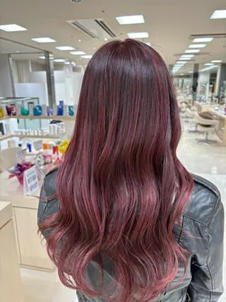 カラー 🎀暖色カラー/透明 感カラー/ひな🎀のヘアスタイル