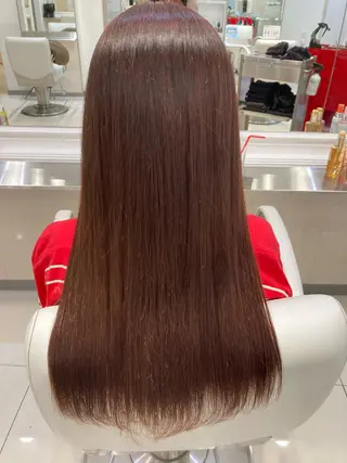 ロング カラー ほのか NOSH/博多千代のヘアスタイル