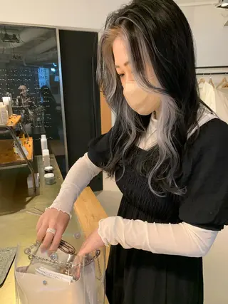 セミロング カラー tension 【テンション】のヘアスタイル