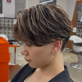 カラー メンズ 渋谷メンズ特化 佐橋世奈のヘアスタイル