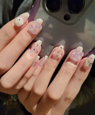 ネイル 3dパーツ/流行り 👧shushu❤️のネイルデザイン