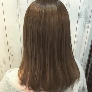 ミディアム カラー 金崎 新吾のヘアスタイル