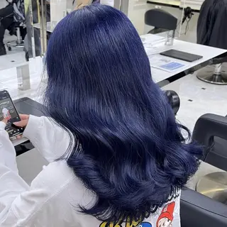 カラー 大人っぽ韓国ヘア 寒色💙yuma💙のヘアスタイル