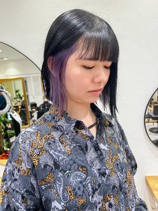 ショート カラー 韓国風スタイル 🍓MIZUKI🍓のヘアスタイル