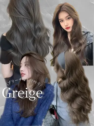 カラー 赤み消しカラー🪽 透明感カラー🪽のあのヘアスタイル