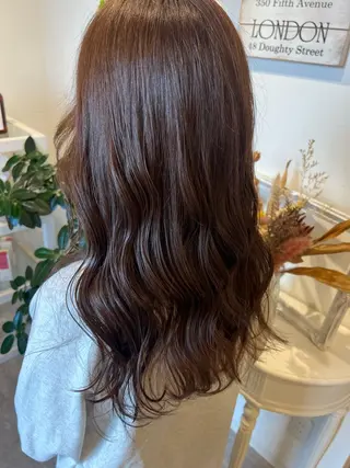 ロング 井上 美春のヘアスタイル