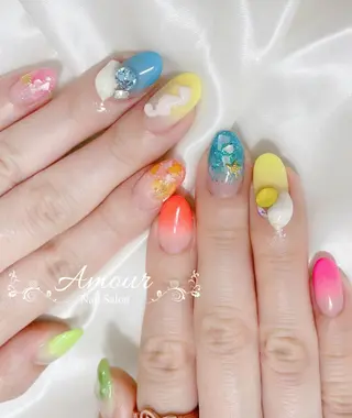 ネイル nailsalon ♡amour♡のネイルデザイン