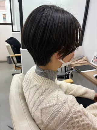 ショート Hair art chiffon 池袋西口店所属・カットモデル募集中 💇🏻　福田彩南のヘアスタイル