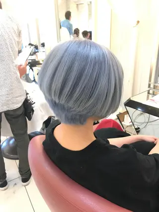 ショート 【髪質改善×カラー】 QUALIS沓掛貴浩のヘアスタイル