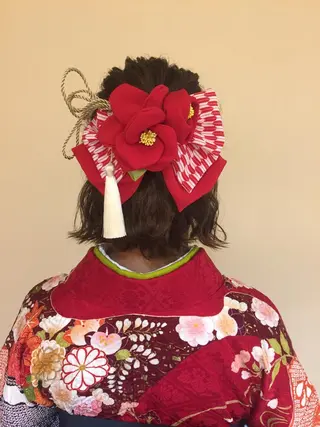 ショート ヘアアレンジ 加藤 綾華のヘアスタイル