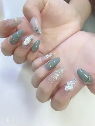 ミディアム JNA認定講師🌸 RIEのネイルデザイン