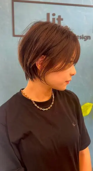 ショート lit.所属・【lit.】SATO HIROSHIのヘアスタイル