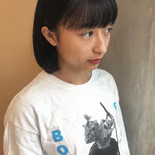 ショート やまもと さえのヘアスタイル