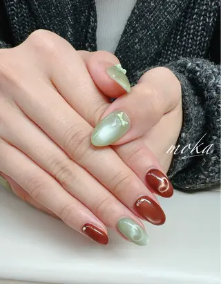 ネイル 胡蝶蘭レディースサロ ンNailMOKAのネイルデザイン