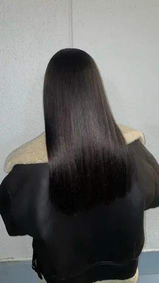 セミロング 🎀ハイトーン/ 艶カラー/夕月🎀のヘアスタイル