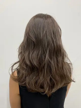 ロング カラー ✨髪質改善✨山口 ✨矯正　カラー✨のヘアスタイル