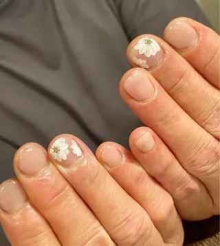 メンズ ネイル Chérinail 爪のお手入れのネイルデザイン