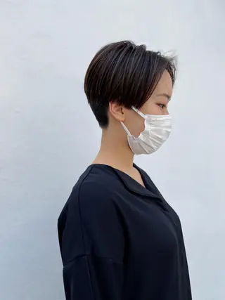 ショート SALOWIN神戸三宮店所属・【美髪を叶える】中谷 彰宏（アキ)のヘアスタイル