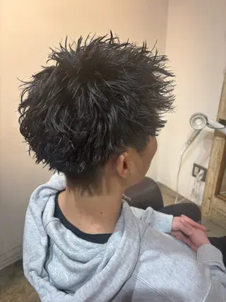 パーマ メンズ 平川 海夢のヘアスタイル