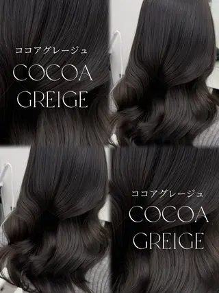 セミロング 失敗しない顔まわり× 小顔補正レイヤー難波のヘアスタイル