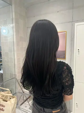 ロング カラー 韓国ヘア☁️ mitsukiのヘアスタイル