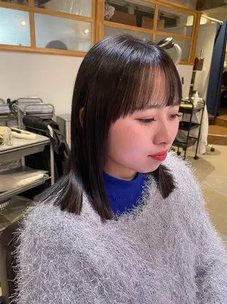 ミディアム DEUCE　ヤマミヤ ヒロキ🌿のヘアスタイル